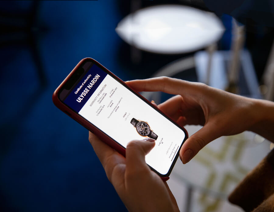 Ulysse Nardin Blockchain Technology