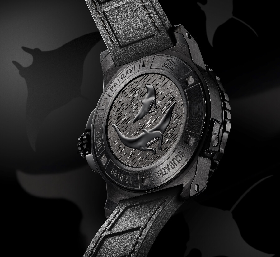 Carl F. Bucherer Patravi Scubatec Black Case Back