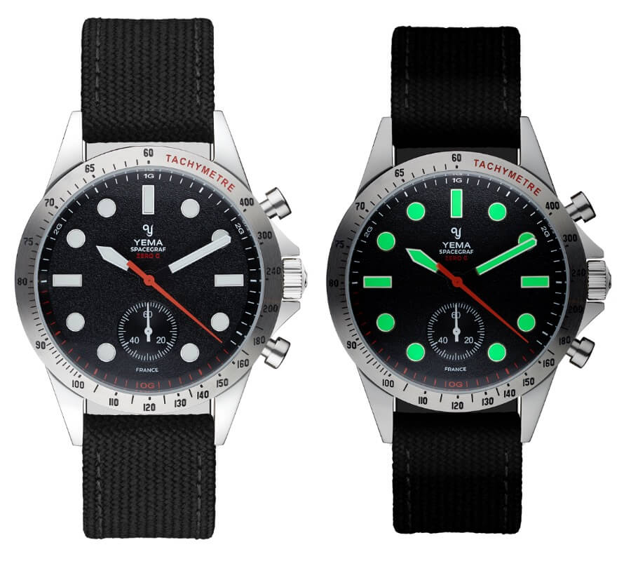Yema Spacegraf Zero-G Chronograph Superlumnova