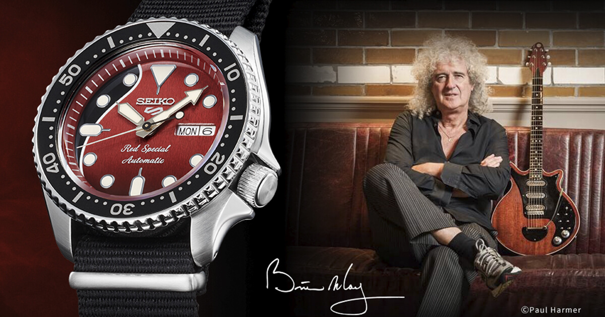 Seiko 5 Sports Brian May Limited Edition Ref. SRPE83K1 (Price, Pictures and Specifications)