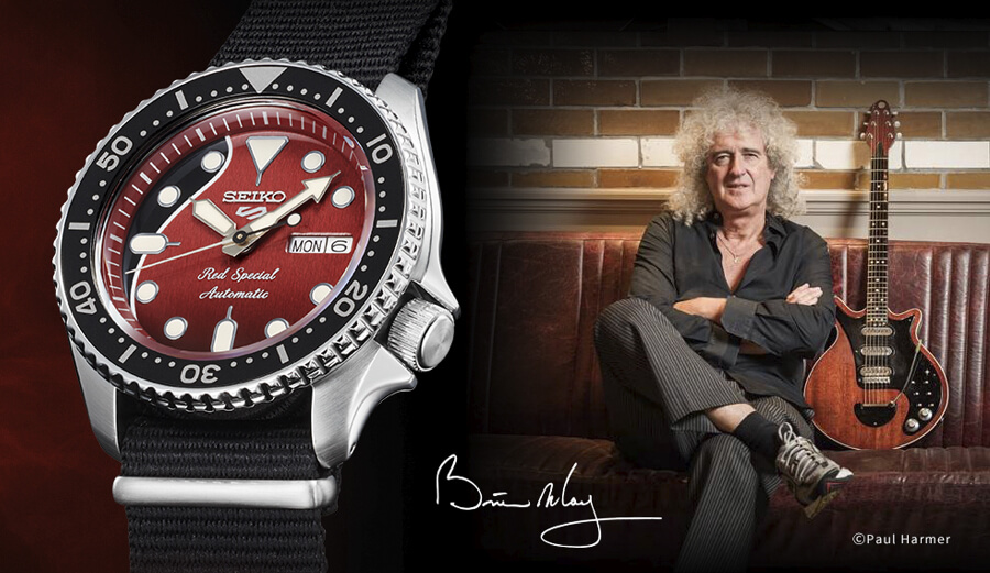 Seiko 5 Sports Brian May Limited Edition Ref. SRPE83K1 Watch Review
