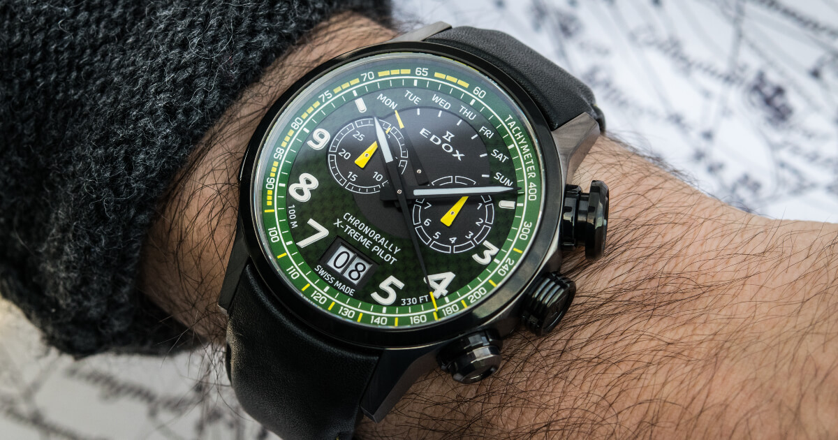 Edox Chronorally X-Treme Pilot Limited Edition (Price, Pictures and Specifications)