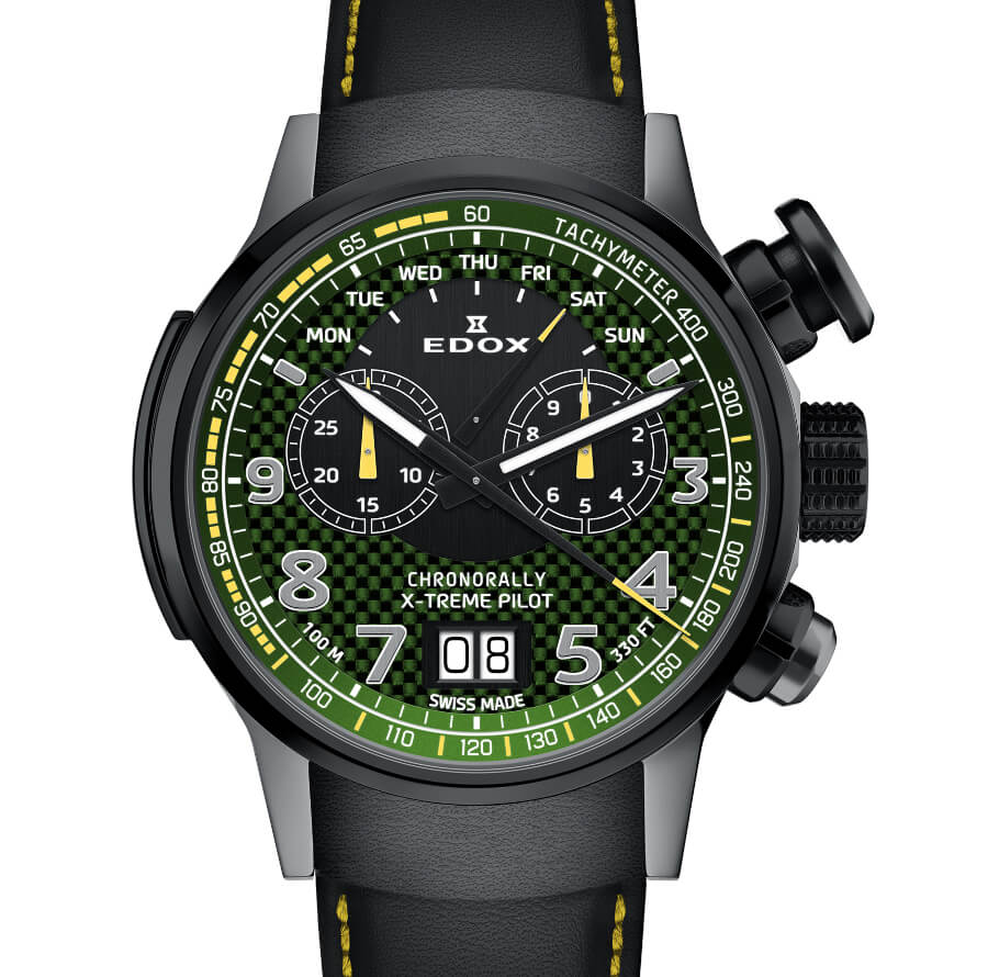 Edox Chronorally X-Treme Pilot Limited Edition