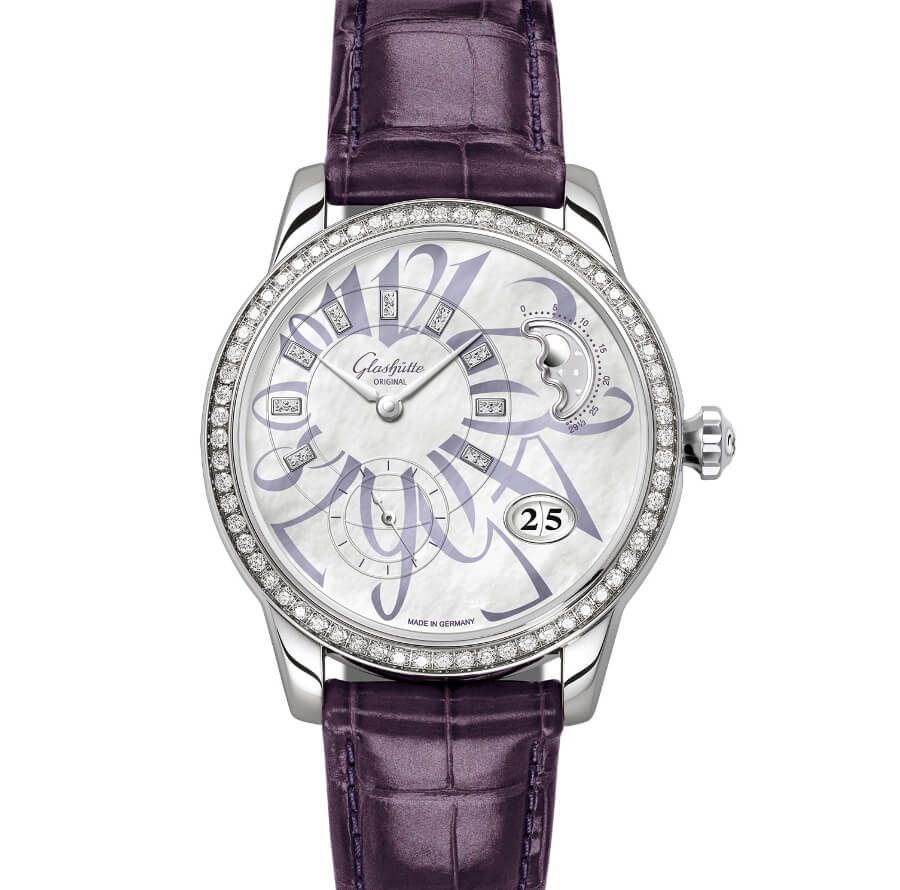 Glashütte Original PanoMatic Luna Stainless Steel Limited Edition Ref. 1-90-12-06-12-01