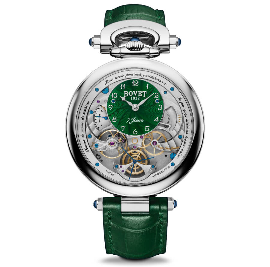 The New Bovet Amadéo Fleurier 43 Monsieur Bovet
