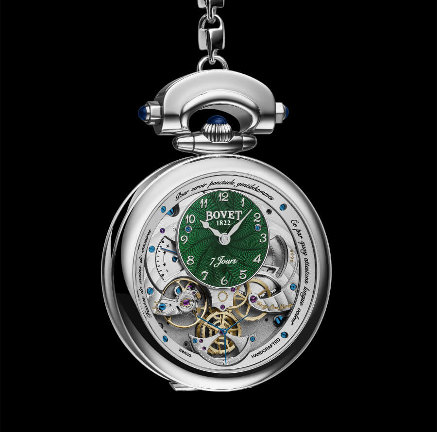 Bovet Men Pocket Watch
