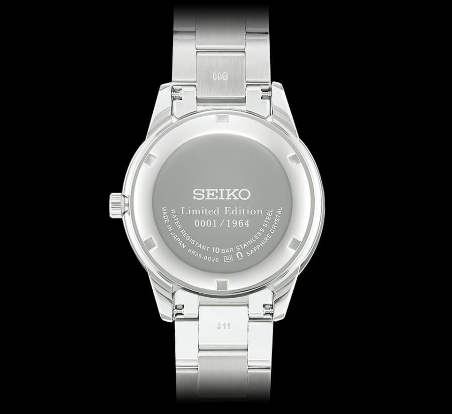 Seiko Presage Prestige Line 2020 Limited Edition Case Back