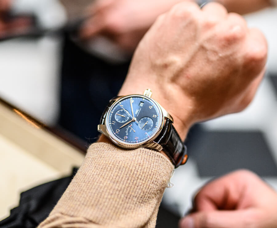 IWC Portugieser Hand-Wound Monopusher Edition "Laureus Sport For Good" Watch Review