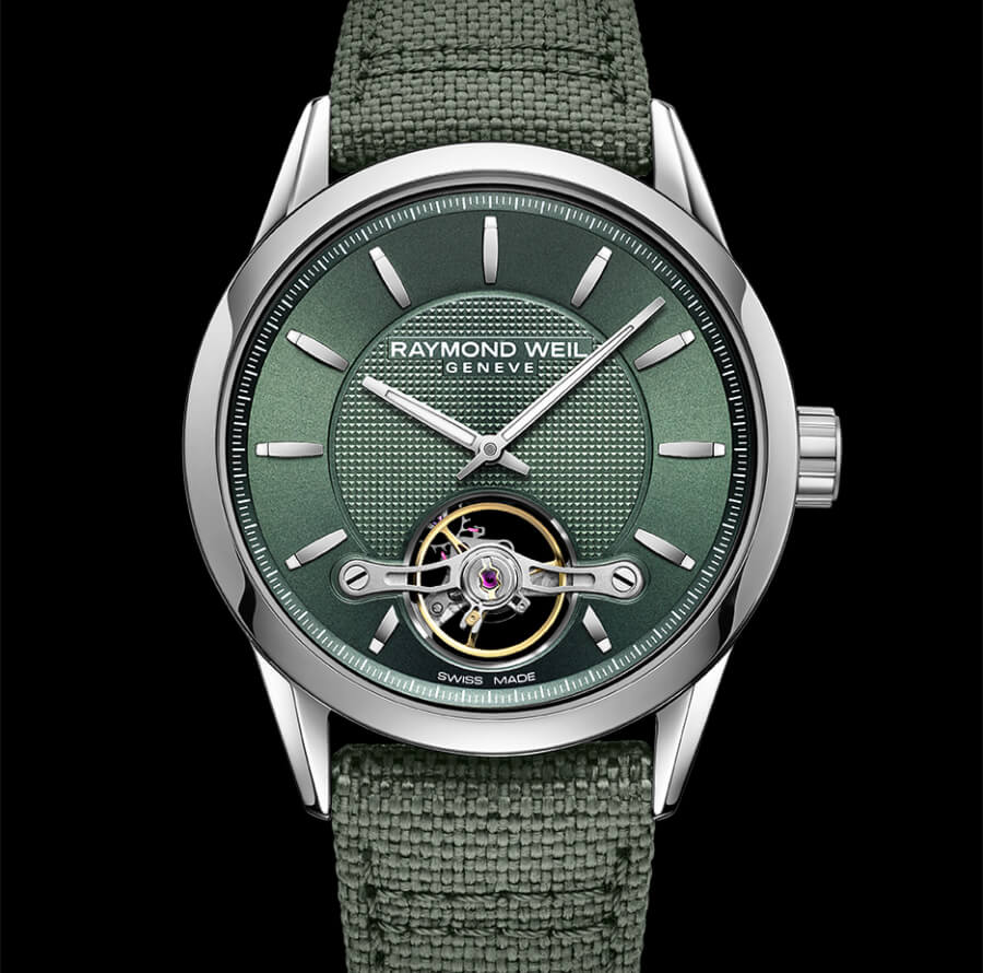 The New Raymond Weil Freelancer Calibre RW1212 Green Ref. 2780 STC 52001