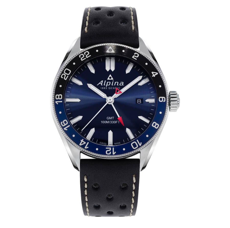 Alpina Men Watch GMT Function