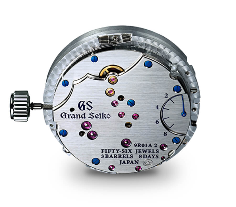 Grand Seiko Caliber 9R01. 8 days of power