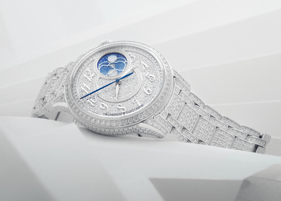 Vacheron Constantin Égérie Moon Phase Jewellery Reference: 8016F/126G-B499