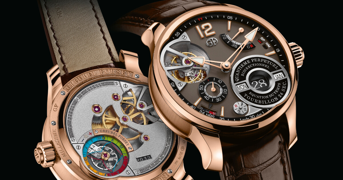Greubel Forsey QP À Équation In A 5N Red Gold Millesime With A Chocolate Coloured Gold Dial (Price, Pictures and Specifications)