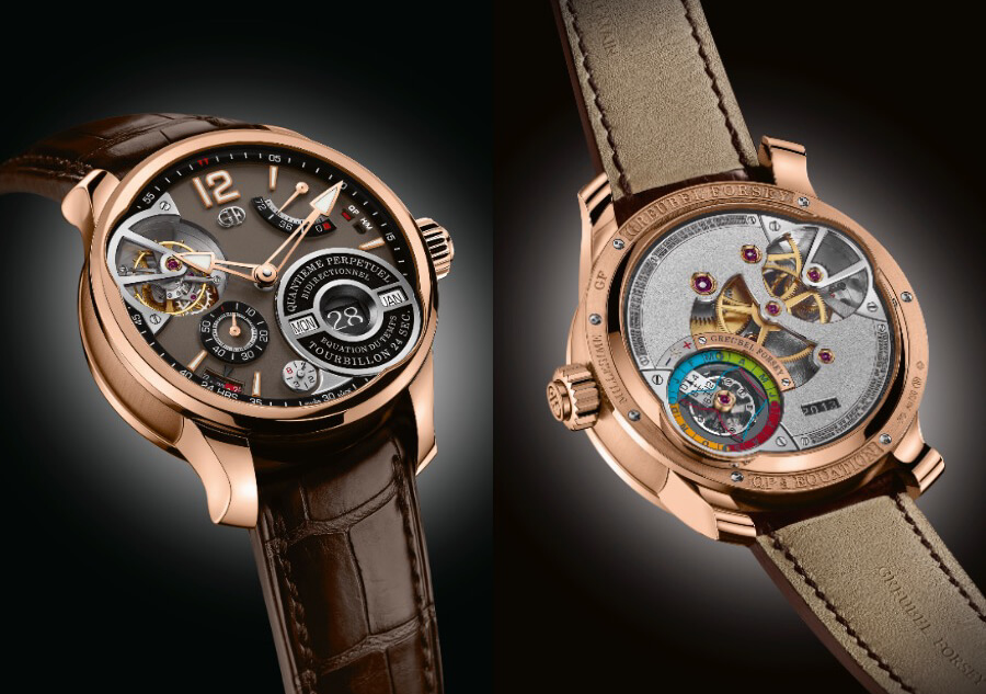 Greubel Forsey QP À Équation In A 5N Red Gold Millesime With A Chocolate Coloured Gold Dial