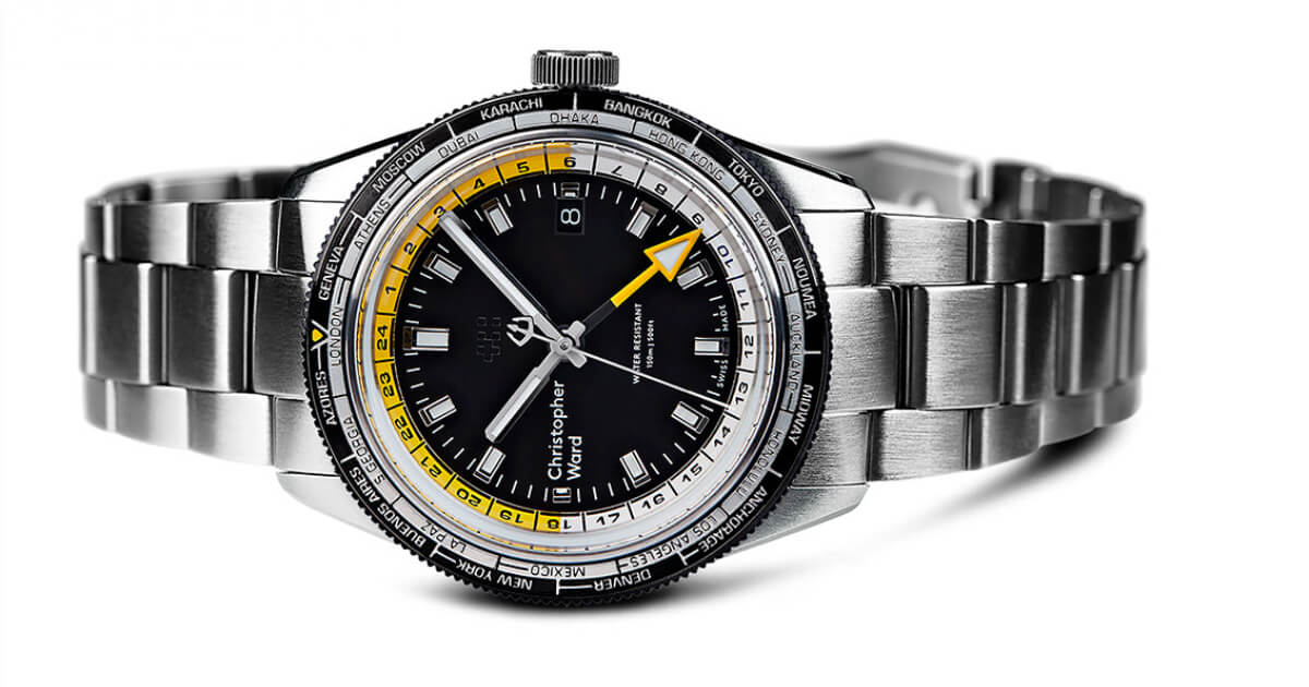 Christopher Ward C65 GMT Worldtimer (Price, Pictures and Specifications)