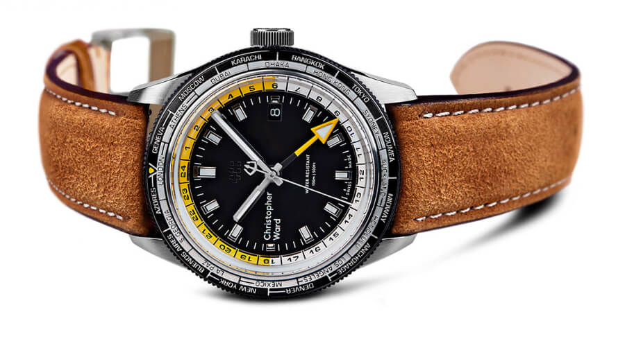 The New Christopher Ward C65 GMT Worldtimer