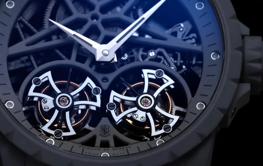 double flying tourbillon Watch
