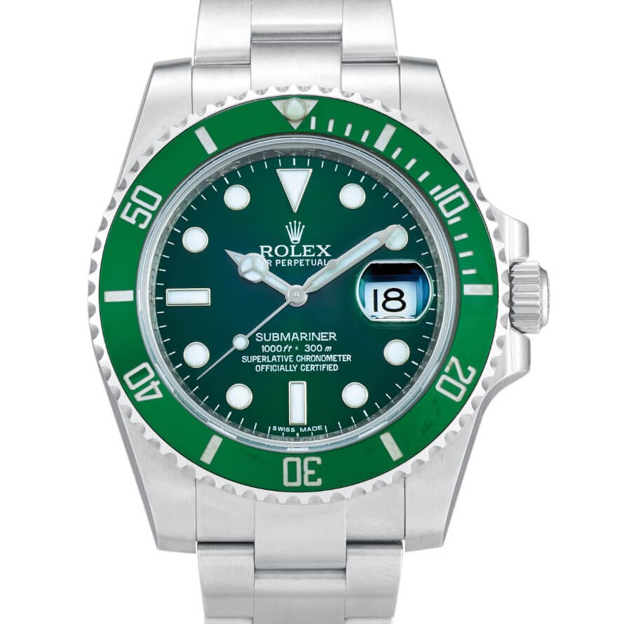 Rolex Submariner "Hulk", Reference 116610LV