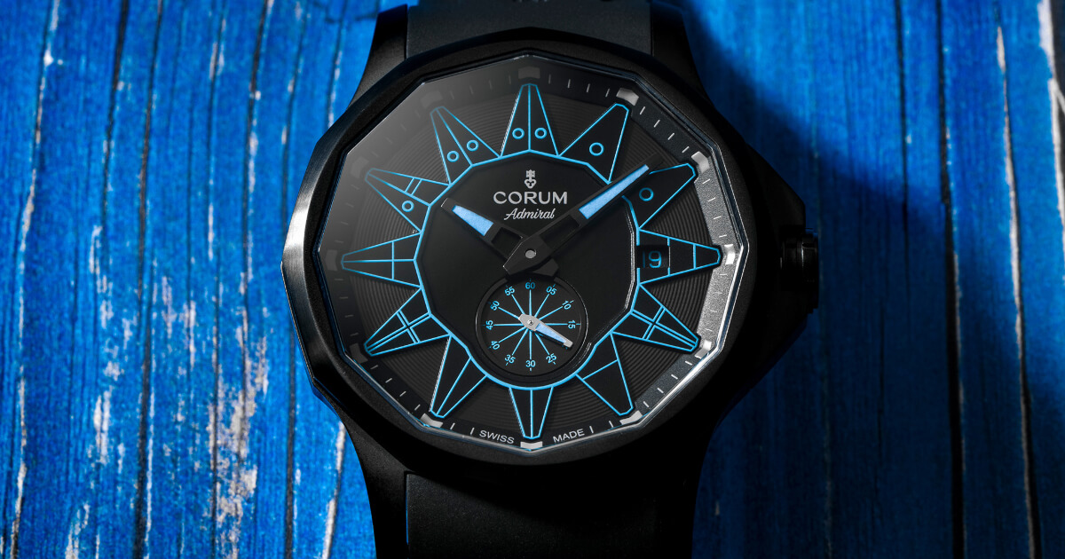 The New Corum Admiral 42 Automatic Full Black (Price, Pictures and Specifications)