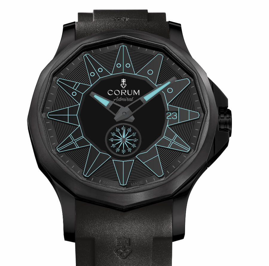 The New Corum Admiral 42 Automatic Full Black