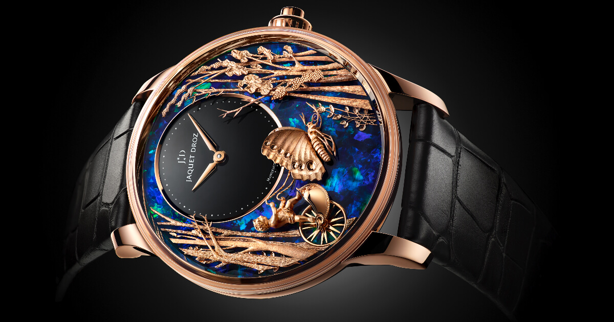 Jaquet Droz Opal Loving Butterfly Automaton (Pictures and Specs)