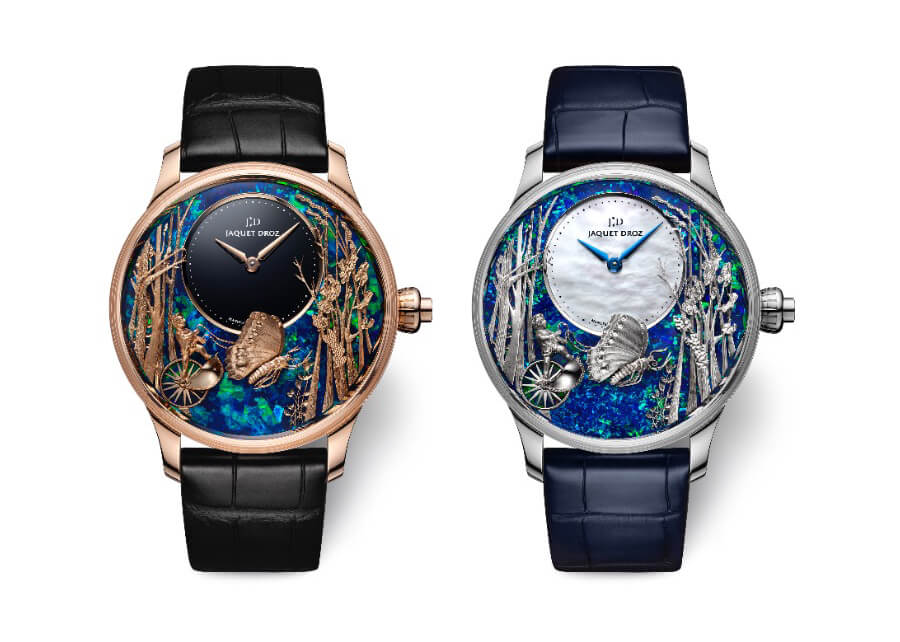 Jaquet Droz Opal Loving Butterfly Automaton