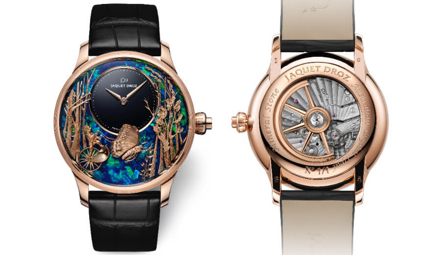 The New Jaquet Droz Opal Loving Butterfly Automaton