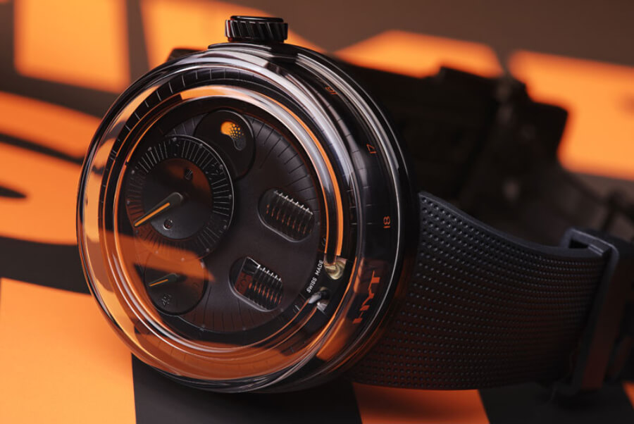 HYT H0 Black & Orange Watch Review