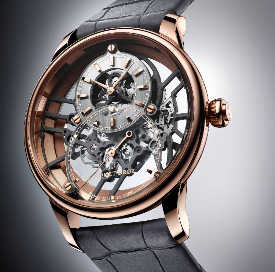 Jaquet Droz Grande Seconde Skelet-One Red Gold