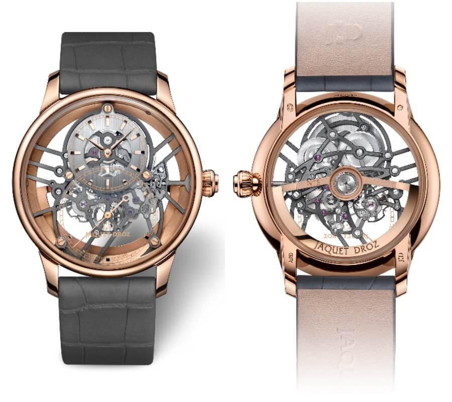 Jaquet Droz Grande Seconde Skelet-One Red Gold Watch Review