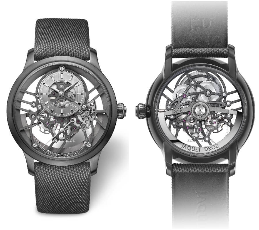 Jaquet Droz Grande Seconde Skelet-One Plasma Ceramic