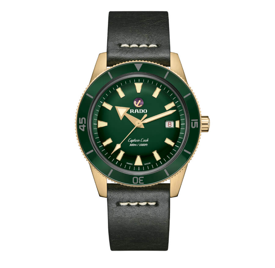 The New Rado Captain Cook Automatic Bronze Diver Watch