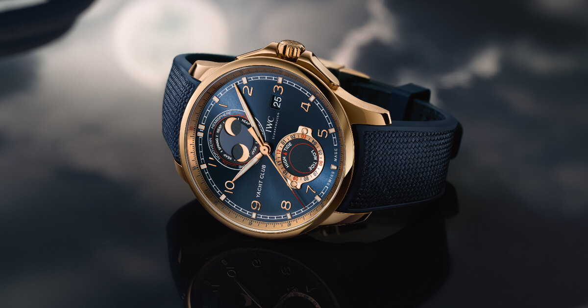 The New IWC Portugieser Yacht Club Moon & Tide and Portugieser Yacht Club Chronograph (Price, Pictures and Specifications)
