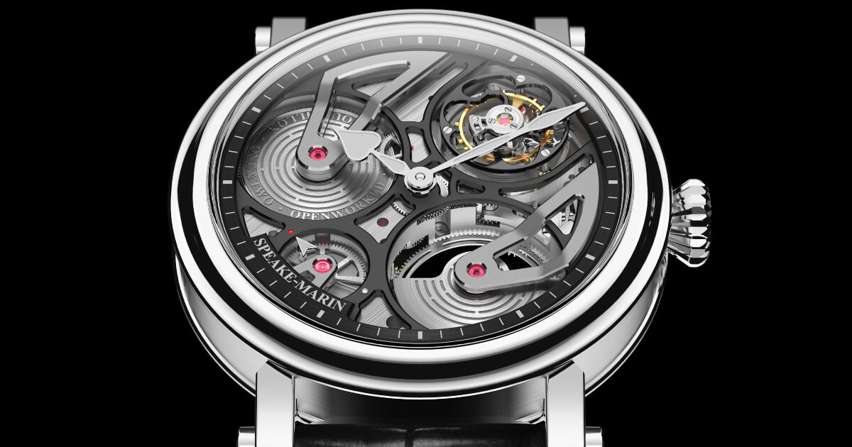 Speake-Marin One&Two Openworked Tourbillon Titanium (Price, Pictures and Specifications)
