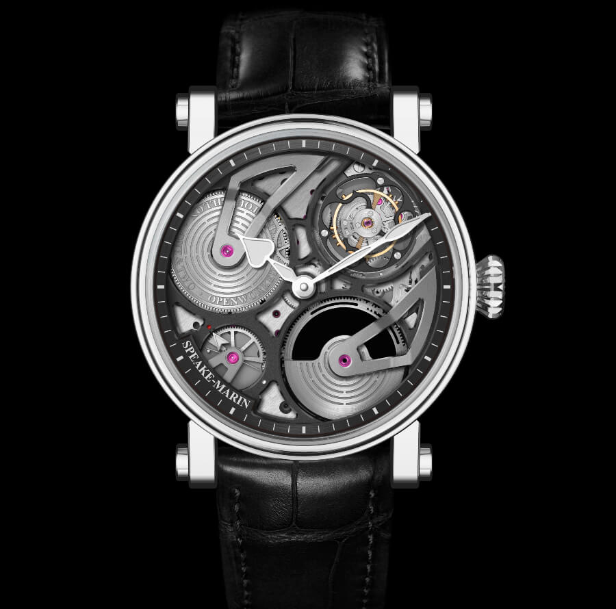 The New Speake-Marin One&Two Openworked Tourbillon Titanium