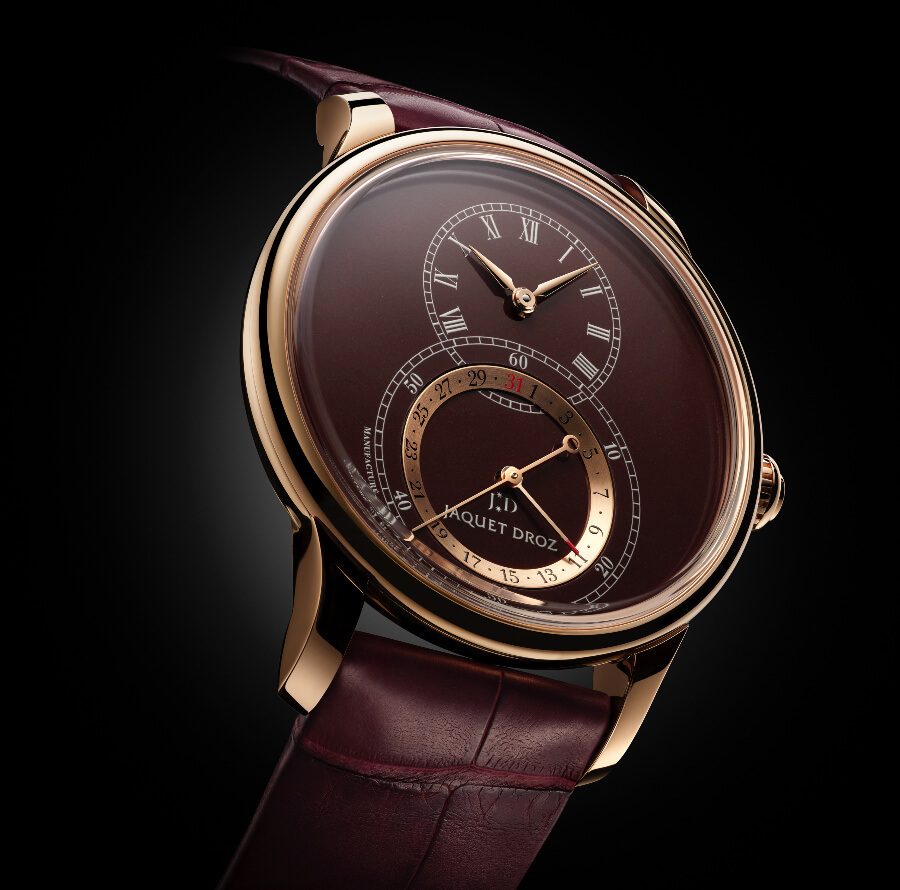 Jaquet Droz Grande Seconde Quantième 41 mm Red Gold Watch