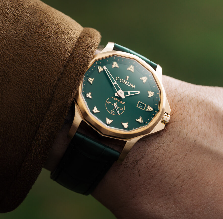 Corum Admiral 42 Automatic Bronze Green Watch Review