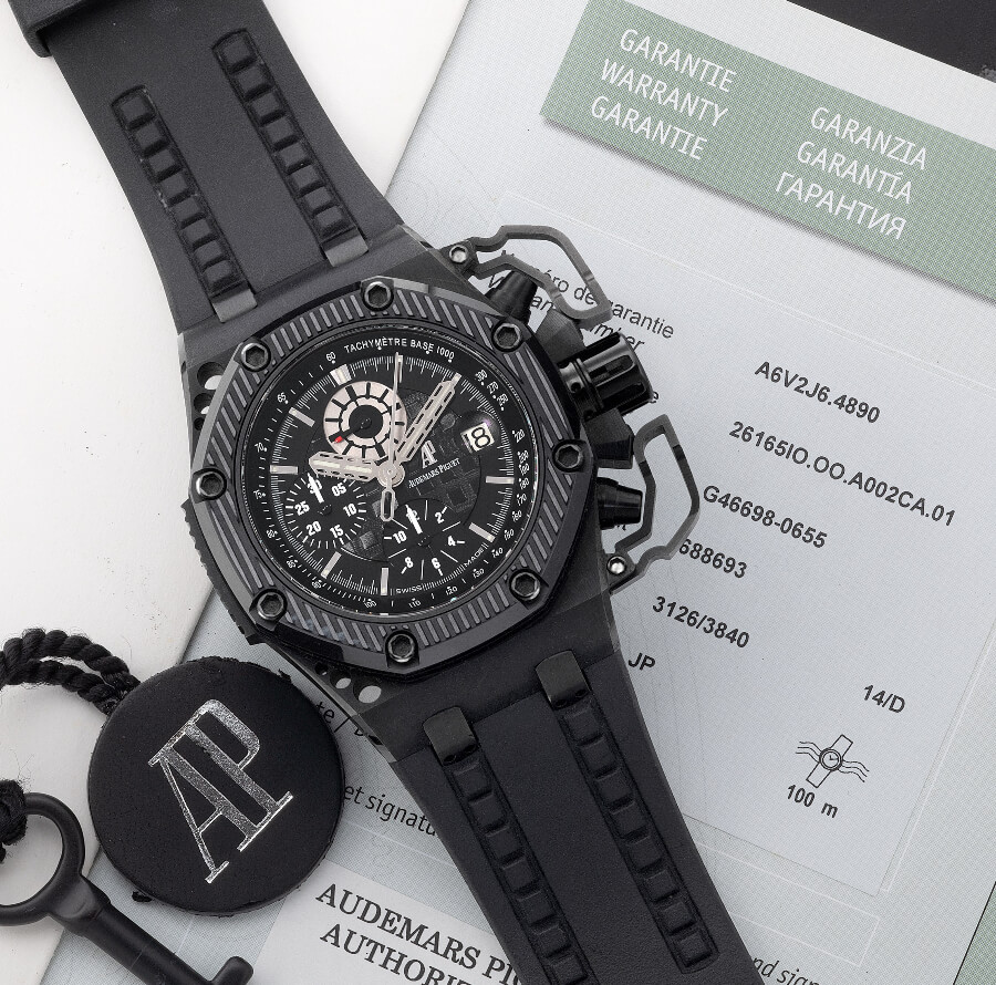 Audemars Piguet, Royal Oak Offshore Survivor For Sale Full Box