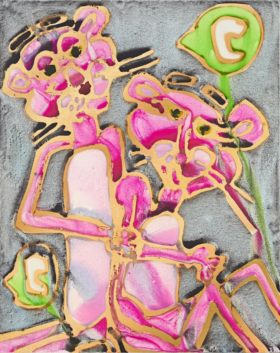 Katherine Bernhardt - Fake Love, 2019