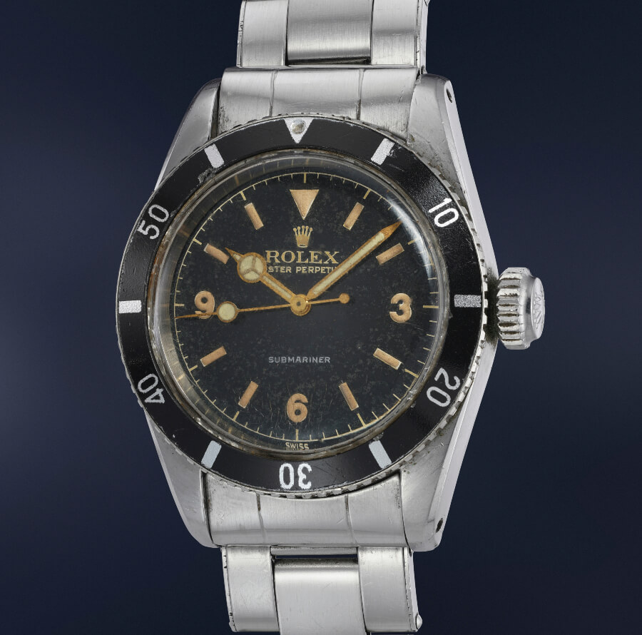 Rolex Submariner Reference 6200 Big Crown