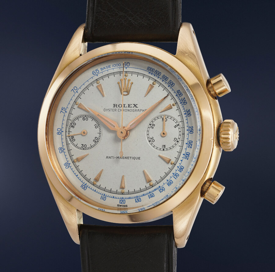 Rolex Reference 6232 in pink gold
