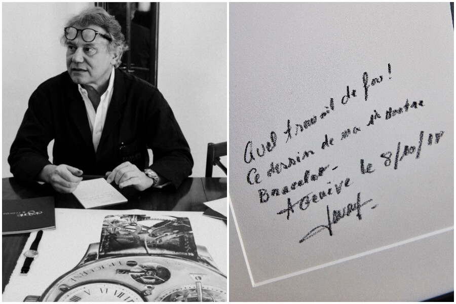 F.P. Journe's First Wristwatch Signed
