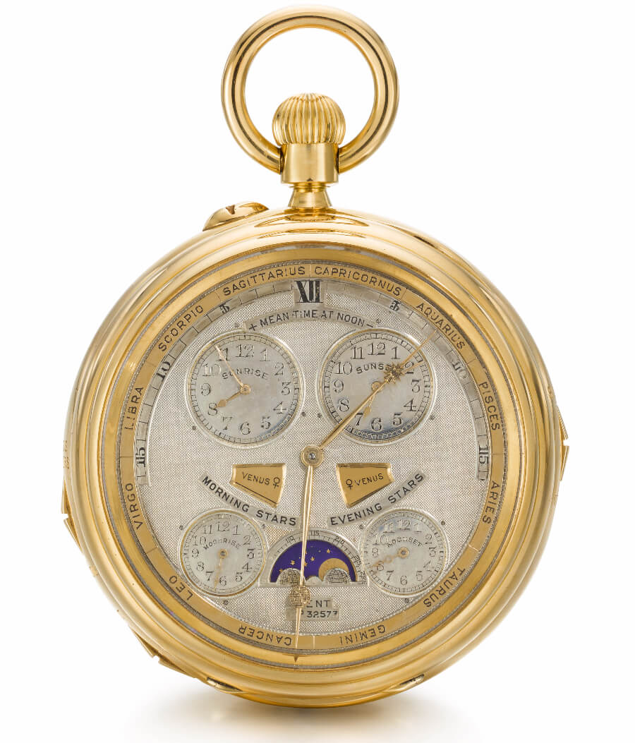 The Dent Ultra Complication, Made by Dent, London, circa 1904