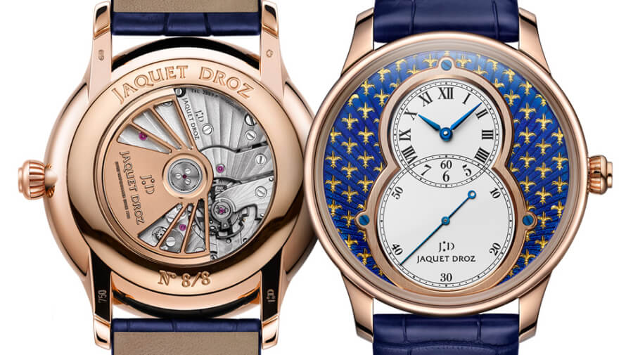 Jaquet-Droz “Fleur de Lys” Grande Seconde Paillonnée Watch Review