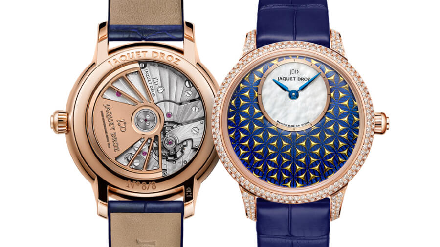 Jaquet-Droz “Fleur de Vie” Petite Heure Minute Paillonnée Watch review