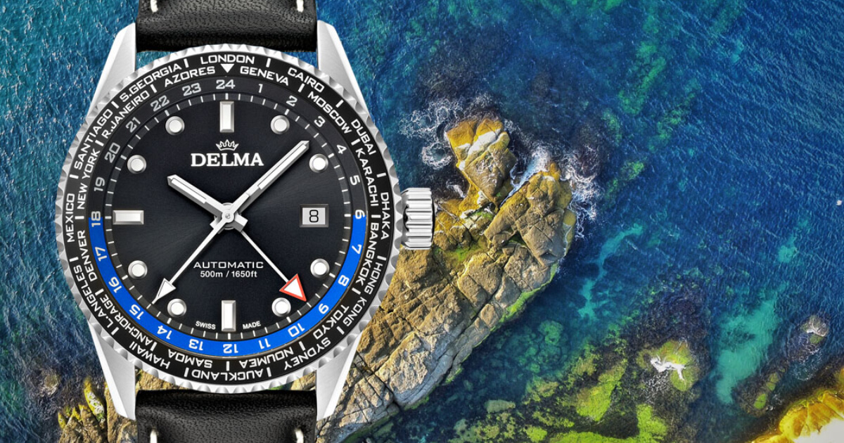Delma Cayman Worldtimer Automatic (Price, Pictures and Specifications)