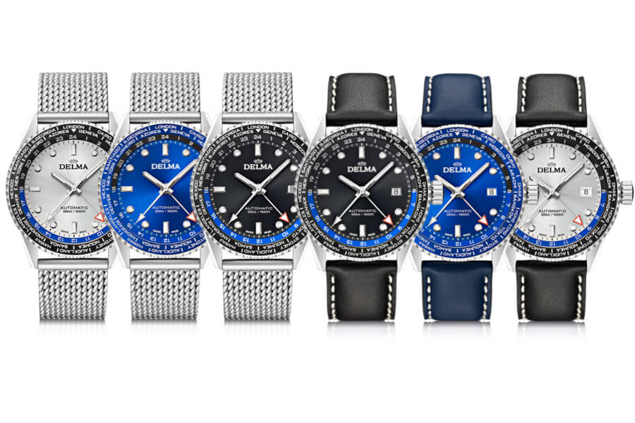 Delma Cayman Worldtimer Automatic