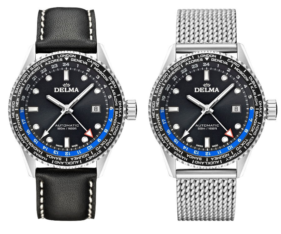 Delma Cayman Worldtimer Automatic Watch Review