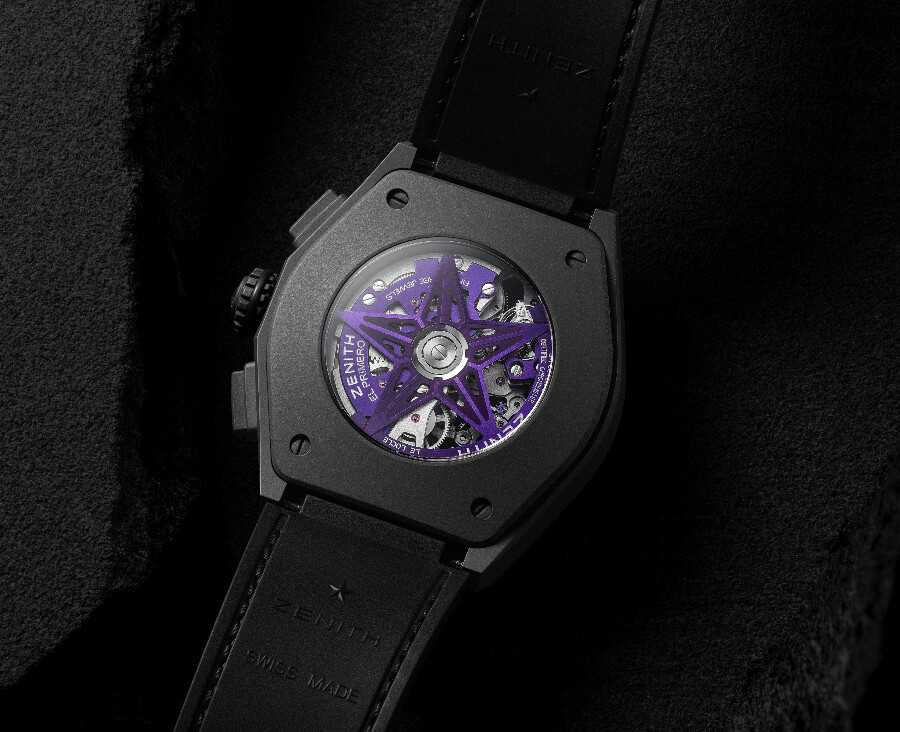 Zenith Defy 21 Ultraviolet El Primero Movement