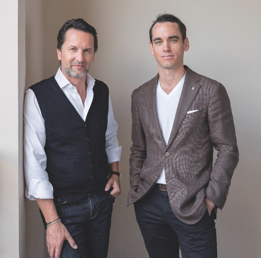 Edouard Meylan and Maximilian Büsser